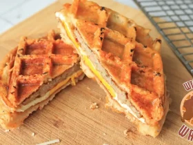 Waffle esta salsicha