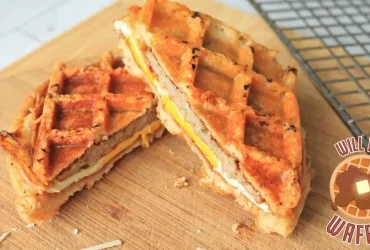 Waffle esta salsicha