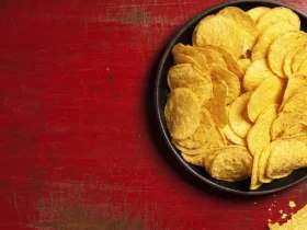 batatas fritas mais salgadas