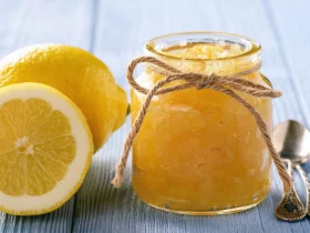 doce marmelada de limão Meyer