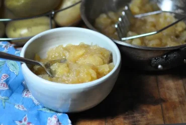 compota de maçã