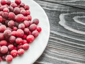 congelar cranberries