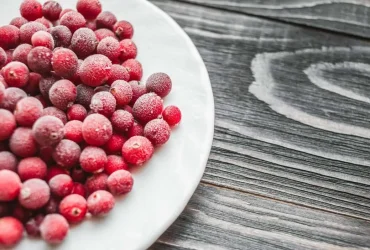 congelar cranberries