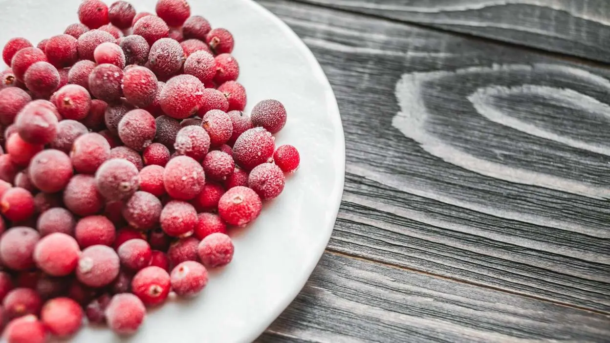 congelar cranberries