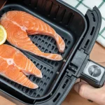 Cozinhar com uma fritadeira