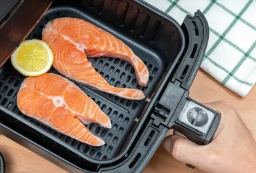 Cozinhar com uma fritadeira