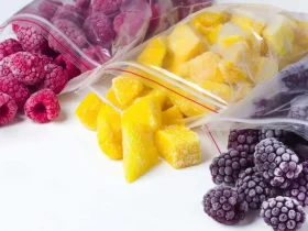 congelar suas frutas