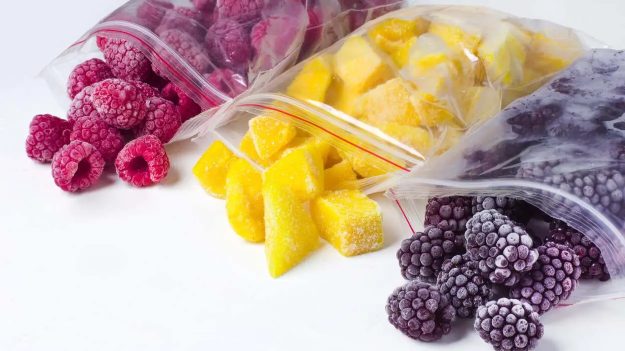 congelar suas frutas