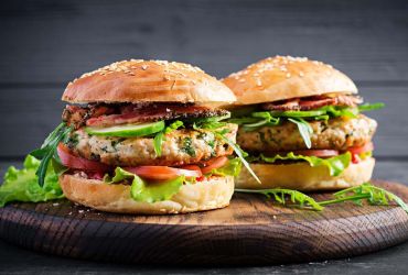 hambúrguer de peru