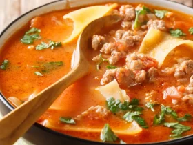 sopa de lasanha
